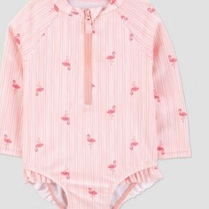 Pink Flamingo Kids Swimwear